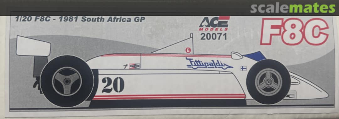 Boxart Fittipaldi F8C 20071 Ace Models Boxart Fittipaldi F8C 20071 Ace Models