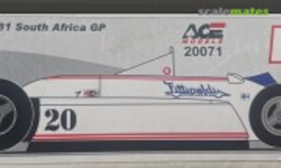 1:20 Fittipaldi F8C (Ace Models 20071) 20071