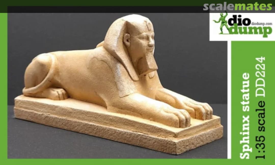 Boxart Sphinx statue DD224 DioDump