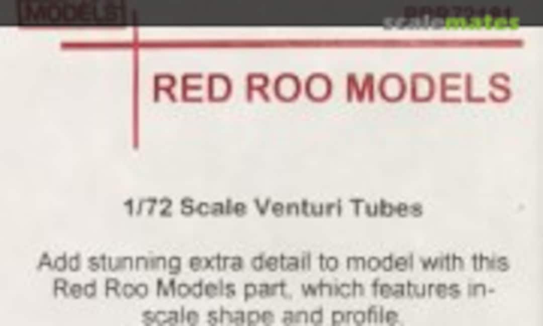 1:72 VENTURI TUBES (Red Roo Models RRR72181) RRR72181