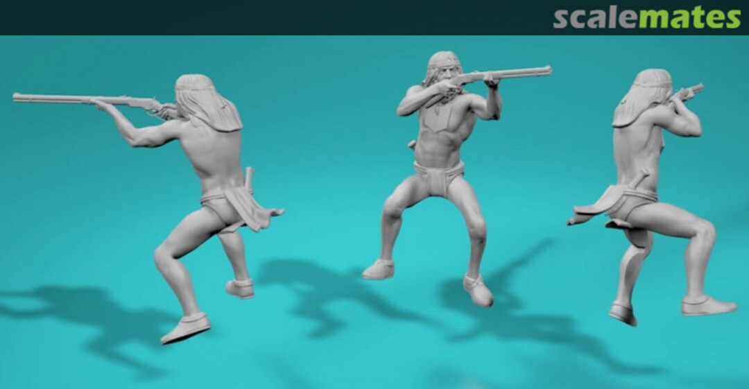 Boxart Native American - pose no 03 99209021-48 EMP3d Boxart Native American - pose no 03 99209021-48 EMP3d