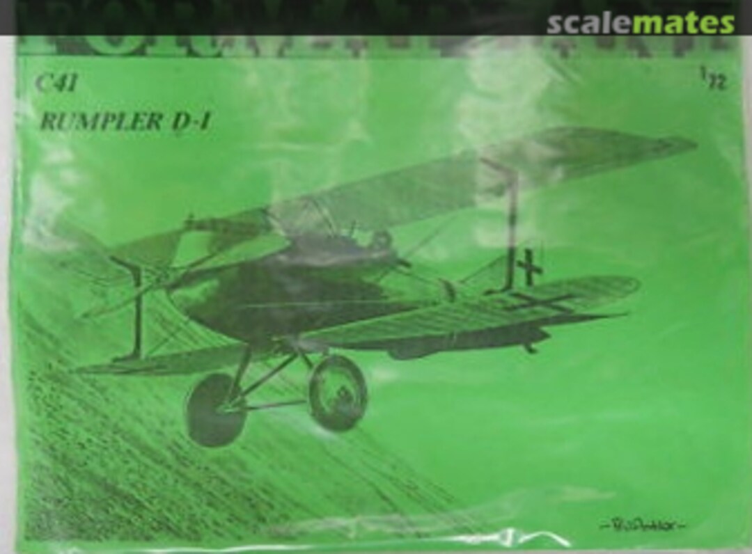 Boxart Rumpler D-I C41 Formaplane Boxart Rumpler D-I C41 Formaplane