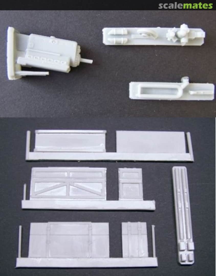 Boxart Aircraft Engine Daimler DB 601 E + Transport box AZ-72003/2 Airmodel Boxart Aircraft Engine Daimler DB 601 E + Transport box AZ-72003/2 Airmodel