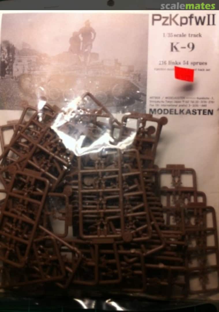 Boxart Pz.Kpfw. II K-9 Modelkasten Boxart Pz.Kpfw. II K-9 Modelkasten