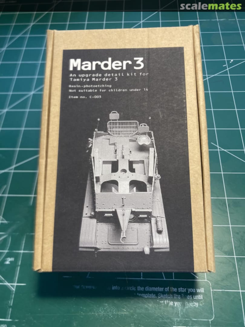 Boxart Marder III Upgrade & Detail Set C-003 K59 Boxart Marder III Upgrade & Detail Set C-003 K59