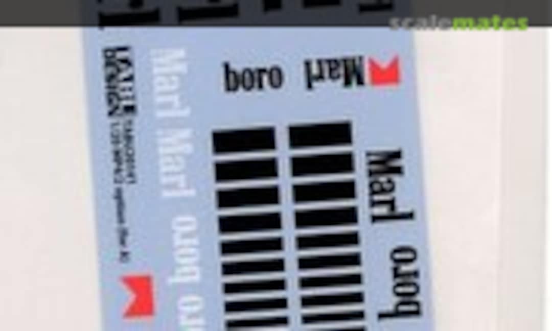 1:20 MP4/2 1984 Option (Aoshima) (Tabu Design TABU20141)