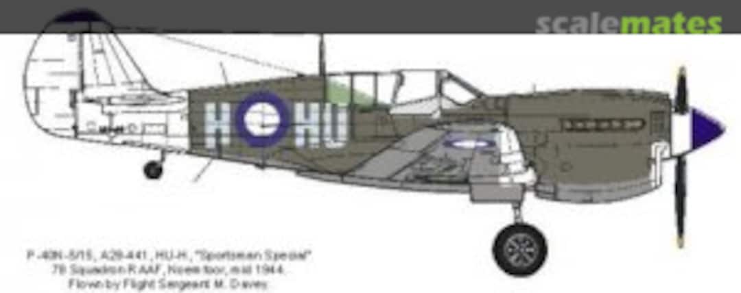 Boxart P-40N-5 Kittyhawk, 'Sportsman Special' RRD4809 Red Roo Models Boxart P-40N-5 Kittyhawk, 'Sportsman Special' RRD4809 Red Roo Models