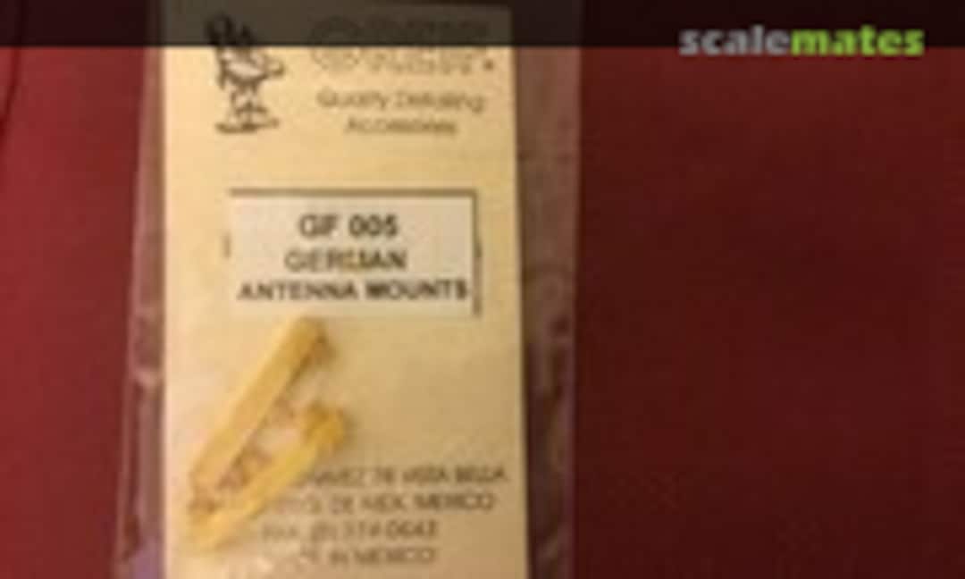 1:35 German Antenna Mounts (Greif Miniatures GF005) GF005