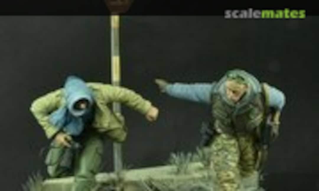 1:35 War Correspondents Set Modern Times (D-Day Miniature Studio 35098) 35098