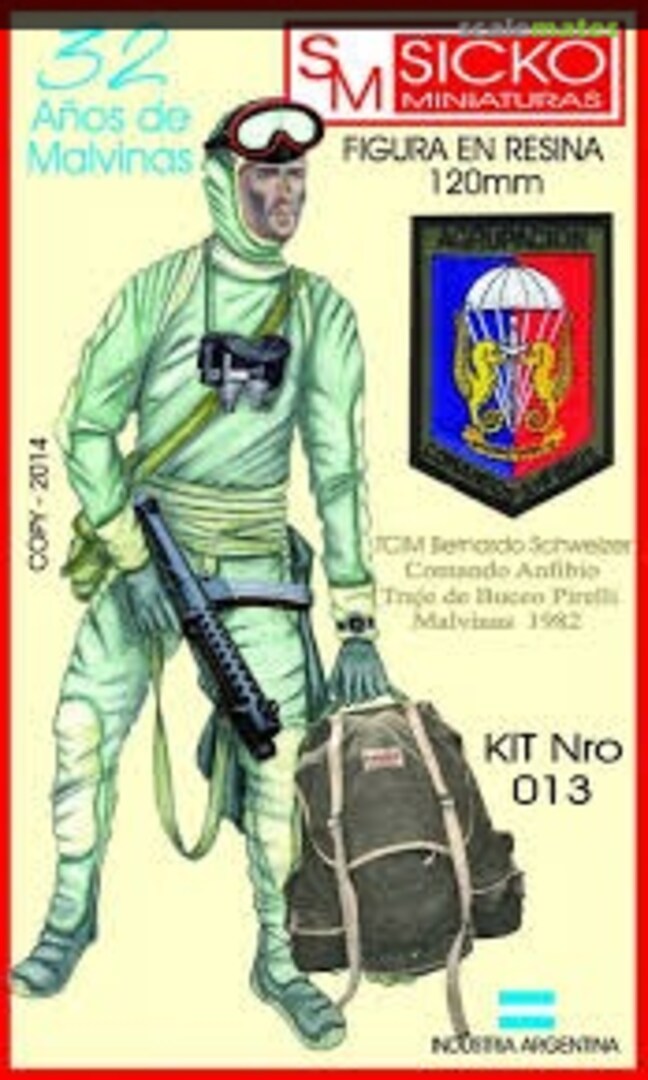Boxart Bernardo Schweizer Comando Anfibio Traje de Buceo Pirelli 013 Sicko Boxart Bernardo Schweizer Comando Anfibio Traje de Buceo Pirelli 013 Sicko