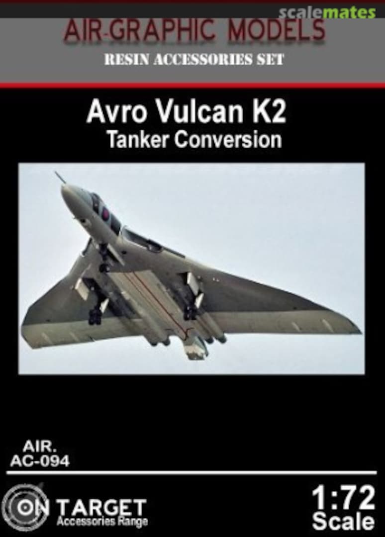 Boxart Avro Vulcan K2 Tanker Conversion AIR.AC-094 Air-Graphics Models Boxart Avro Vulcan K2 Tanker Conversion AIR.AC-094 Air-Graphics Models