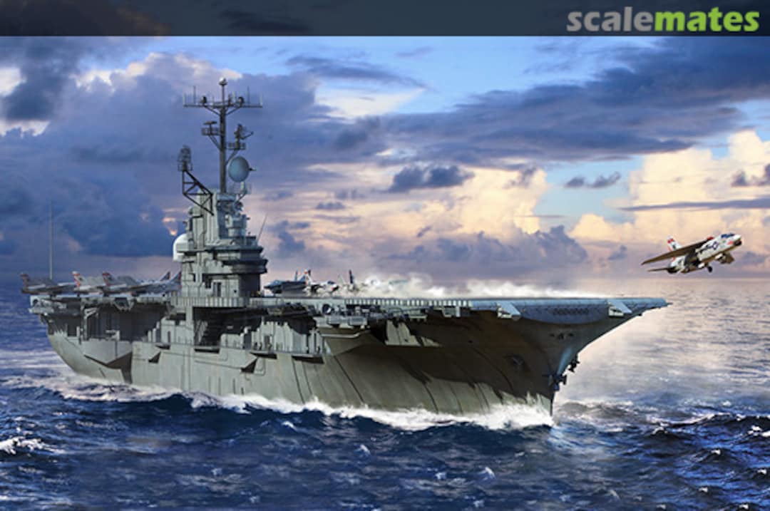 Boxart USS Intrepid CVS-11 06743 Trumpeter