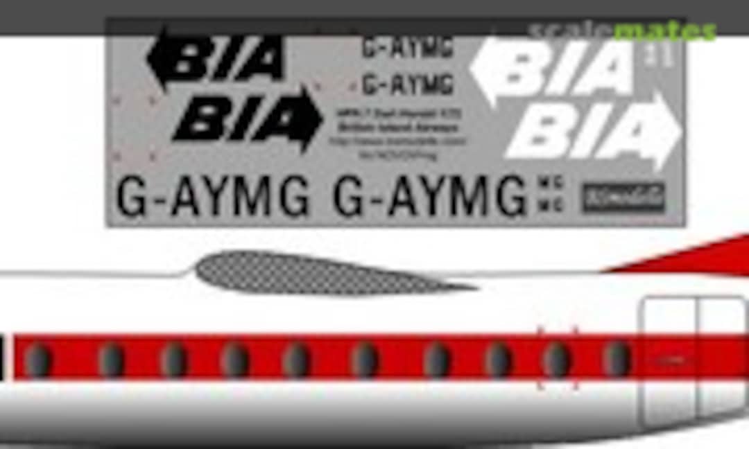 1:72 Handley Page Herald BIA decals (BSmodelle BSM72040) BSM72040