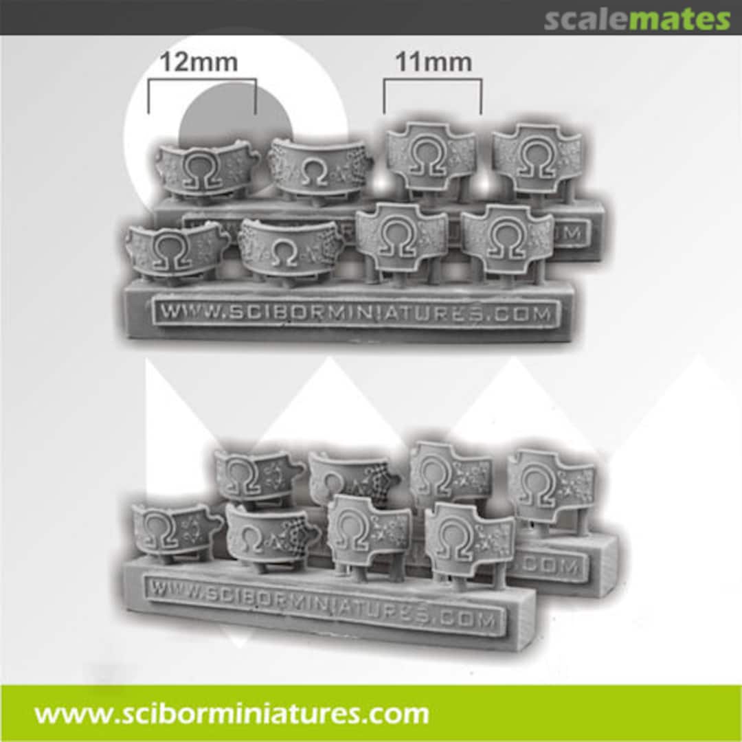 Boxart Omega Plates (8 pcs) CPPL0167 Scibor Monsterous Miniatures Boxart Omega Plates (8 pcs) CPPL0167 Scibor Monsterous Miniatures