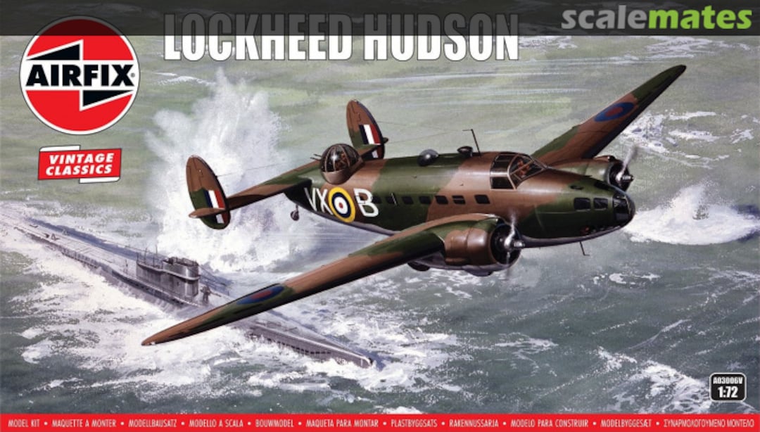 Boxart Lockheed Hudson A03006V Airfix Boxart Lockheed Hudson A03006V Airfix