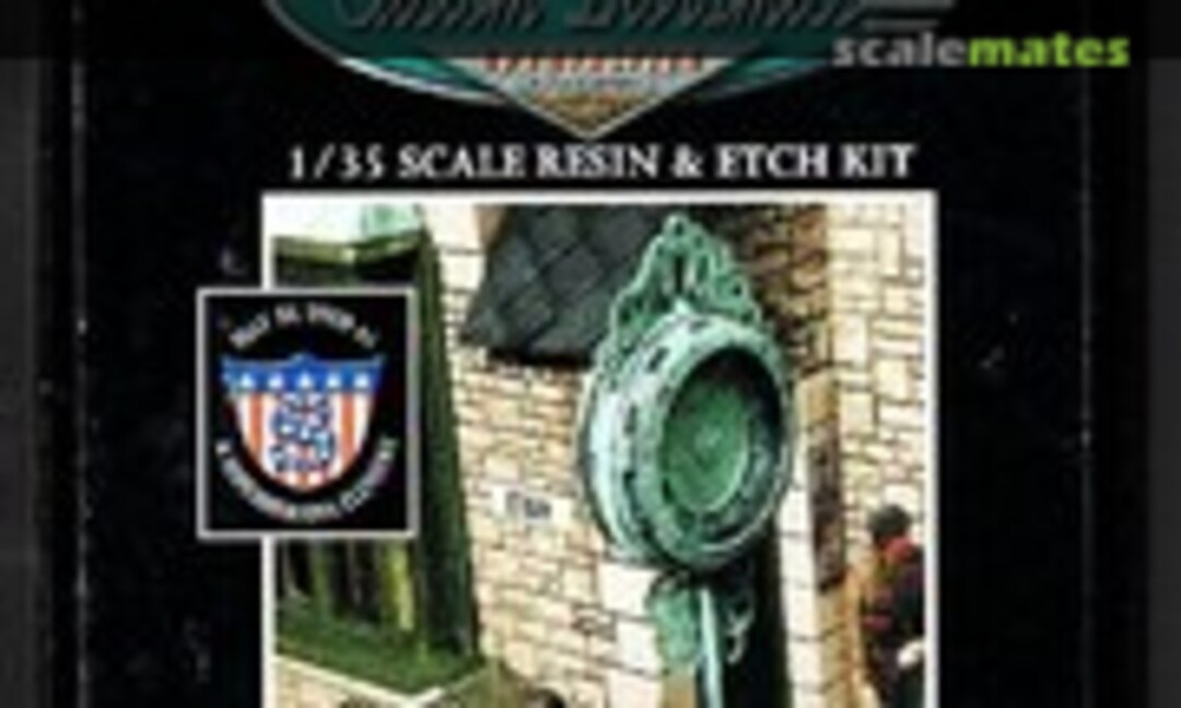 1:35 Sidewall pedestal clock (Custom Dioramics CD 6034) CD 6034