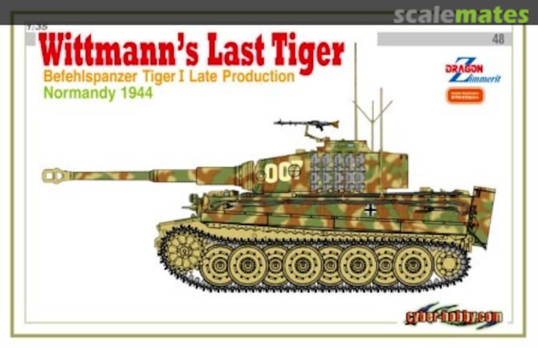 Boxart Wittmann's Last Tiger 6610 Cyber Hobby Boxart Wittmann's Last Tiger 6610 Cyber Hobby