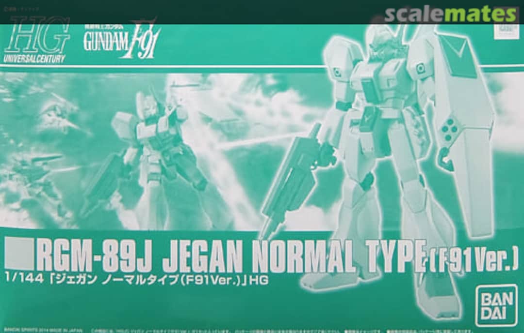 Boxart RGM-89J Jegan Normal Type (F91 Ver.) 5063208 Bandai Spirits Boxart RGM-89J Jegan Normal Type (F91 Ver.) 5063208 Bandai Spirits