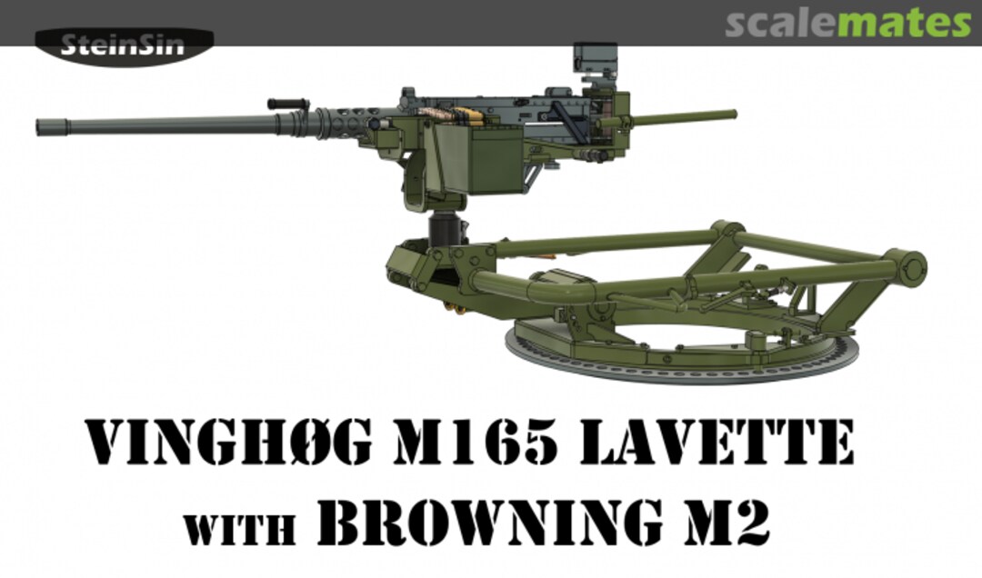 Boxart Vinghøg M165 Lavette with Browning M2 NA SteinSin Boxart Vinghøg M165 Lavette with Browning M2 NA SteinSin