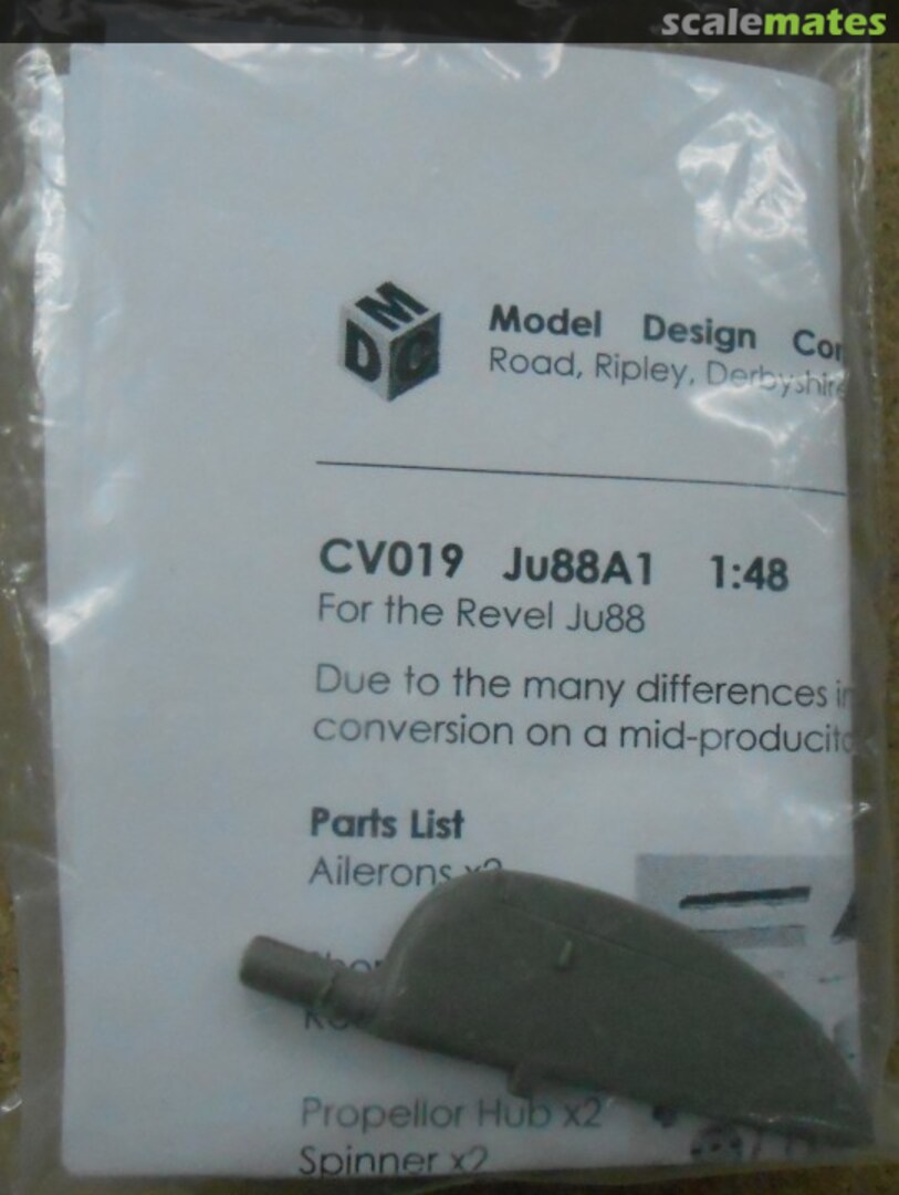 Boxart Junkers 88A1 Conversion CV019 Model Design Construction