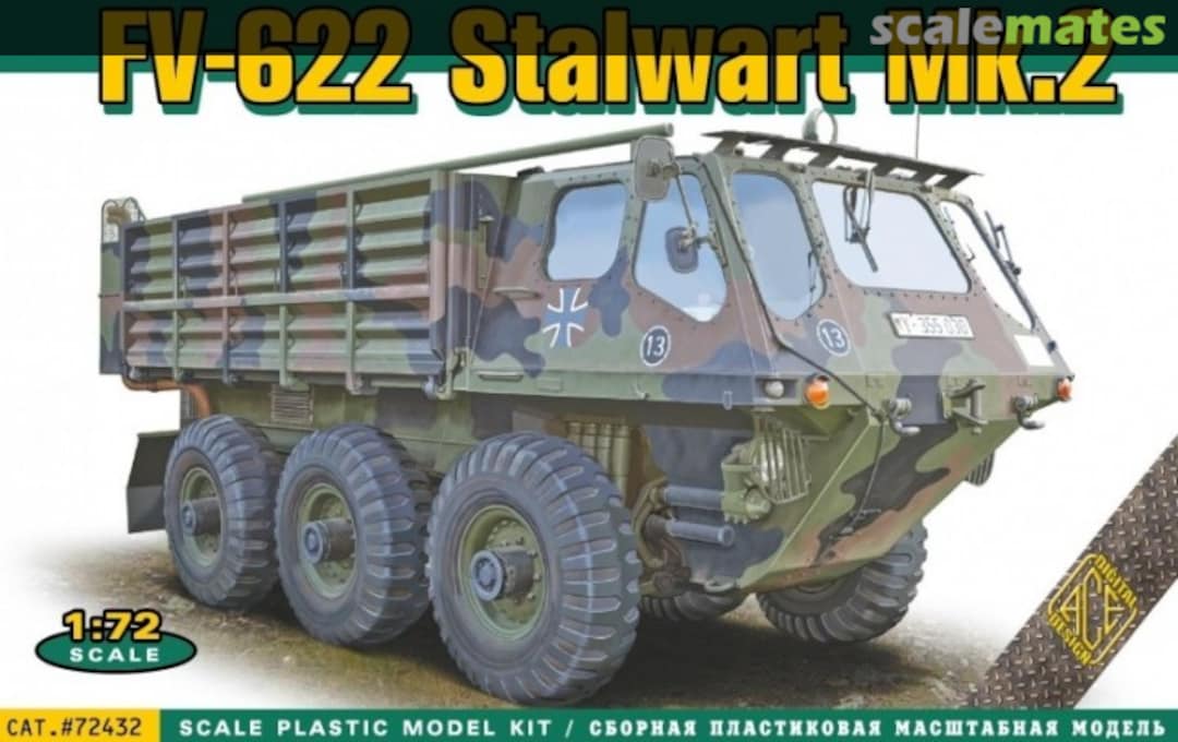 Boxart FV-622 Stalwart Mk.2 6x6 72432 ACE Boxart FV-622 Stalwart Mk.2 6x6 72432 ACE