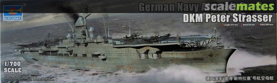Boxart German Navy Aircraft Carrier DKM Peter Strasser 06710 Trumpeter Boxart German Navy Aircraft Carrier DKM Peter Strasser 06710 Trumpeter
