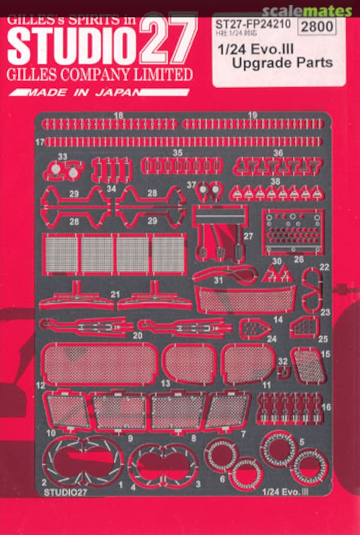Boxart Lancer Evo. III Upgrade Parts ST27-FP24210 Studio27