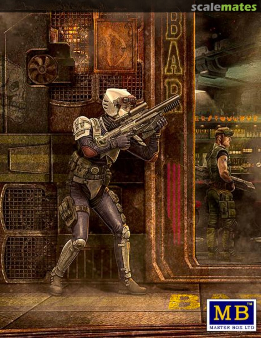 Boxart Laurie 'Lightning Bolt' Barnes MB24055 Master Box