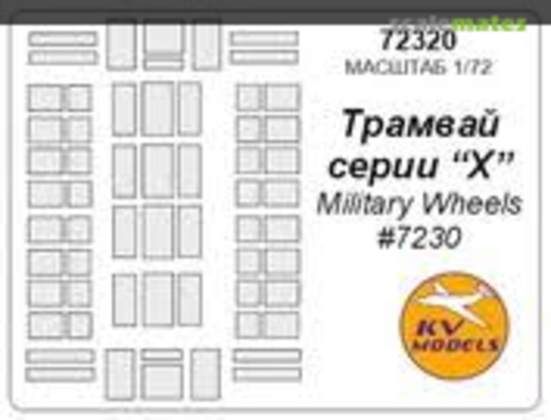 Boxart Tram-car series "X" masks 72320 KV Models Boxart Tram-car series "X" masks 72320 KV Models