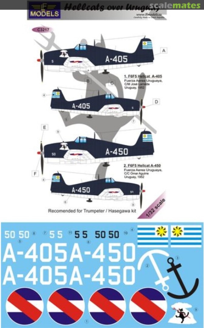 Boxart Hellcats over Uruguay C3217 LF Models Boxart Hellcats over Uruguay C3217 LF Models