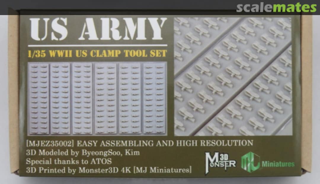 Boxart WWII US Clamp Tool Set MJEZ35002 MJ Miniatures Boxart WWII US Clamp Tool Set MJEZ35002 MJ Miniatures