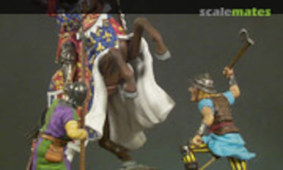 54mm The Black Prince at Crecy (1346) (Andrea Miniatures SM-S01) SM-S01