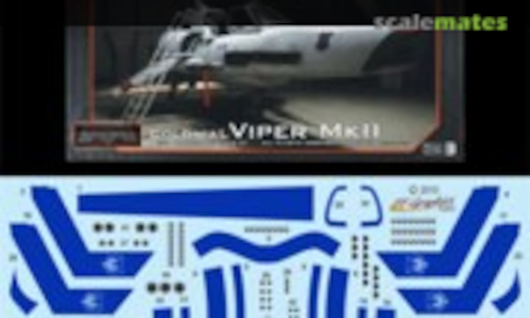 1:32 MK II Viper Stripe Decals - Blue (JT-Graphics JTG-MM01-B) JTG-MM01-B