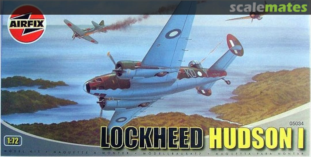 Boxart Lockheed Hudson I 05034 Airfix Boxart Lockheed Hudson I 05034 Airfix
