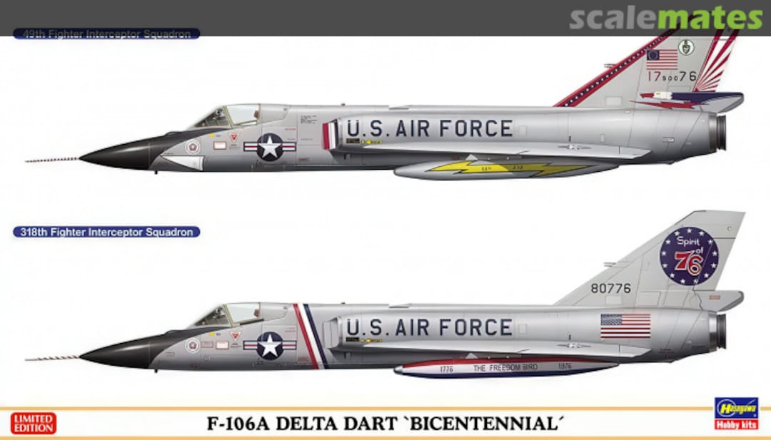 Boxart F-106A Delta Dart 02402 Hasegawa Boxart F-106A Delta Dart 02402 Hasegawa