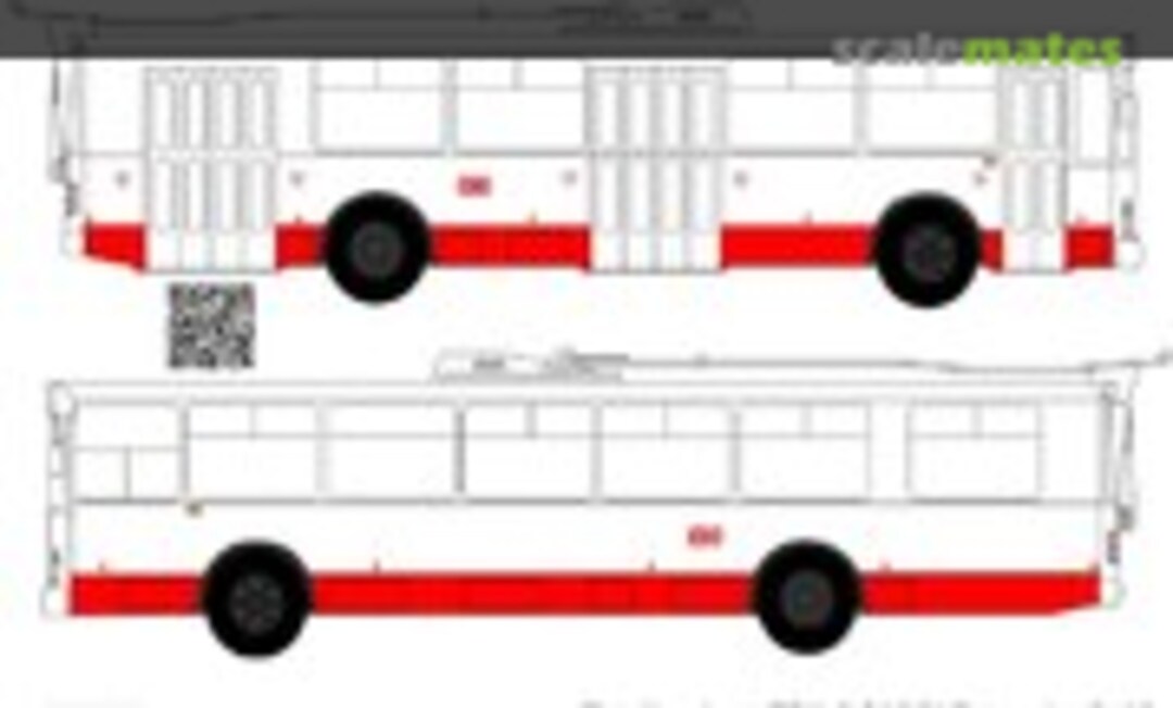 1:43 ZiU-9 (682) City Trolleybus decals (BSmodelle BSM430415) BSM430415