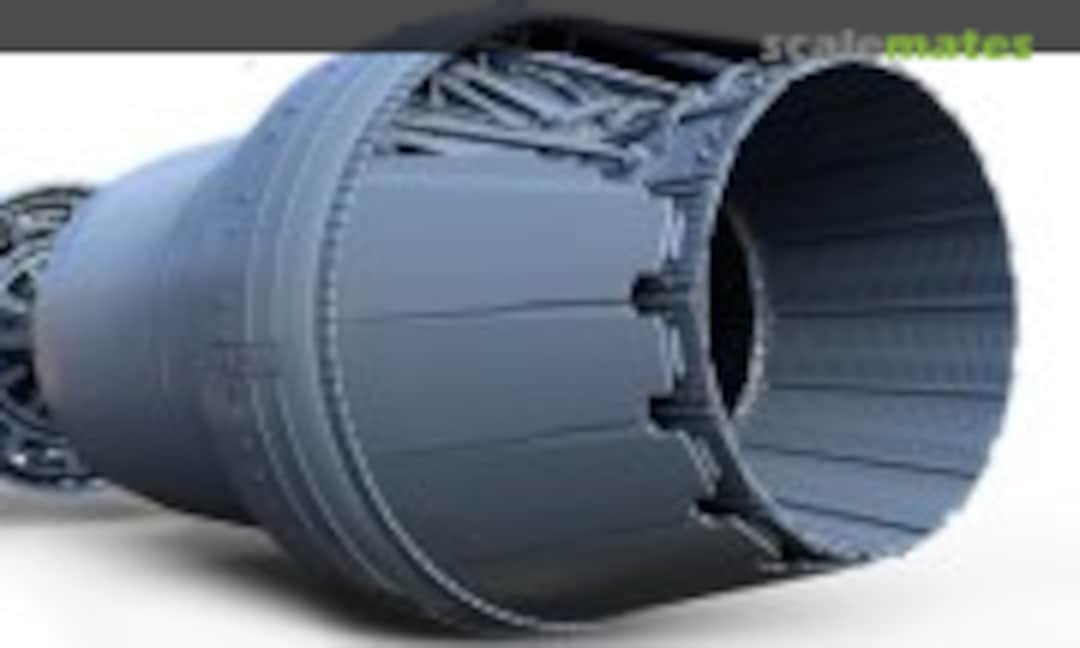 1:32 F-100 PW-229 UNMOUNTED CLOSED NOZZLE with AFTERBURNER for F-15 (Tecnikit 258) 258