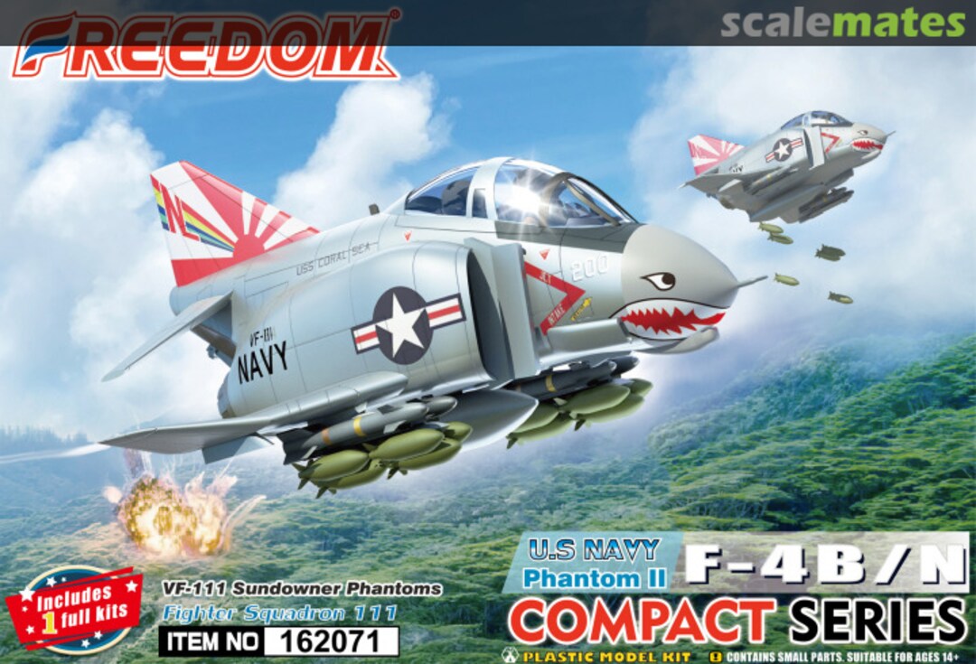 Boxart F-4B/N 162071 Freedom Model Kits Boxart F-4B/N 162071 Freedom Model Kits