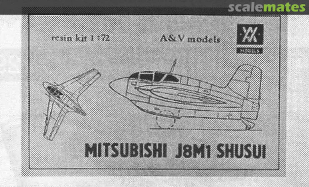 Boxart Mitsubishi J8M1 Shusui A+V A+V Models Boxart Mitsubishi J8M1 Shusui A+V A+V Models