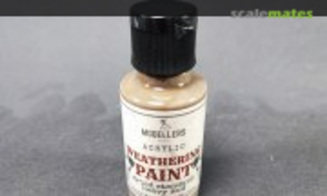 No Weathering Paint - DRIED STANDARD HEAVY MUD (Modellers World MWE-019) MWE-019