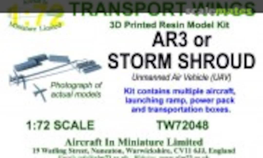 1:72 AR3 or Storm Shroud (Aircraft In Miniature Ltd TW72048) TW72048