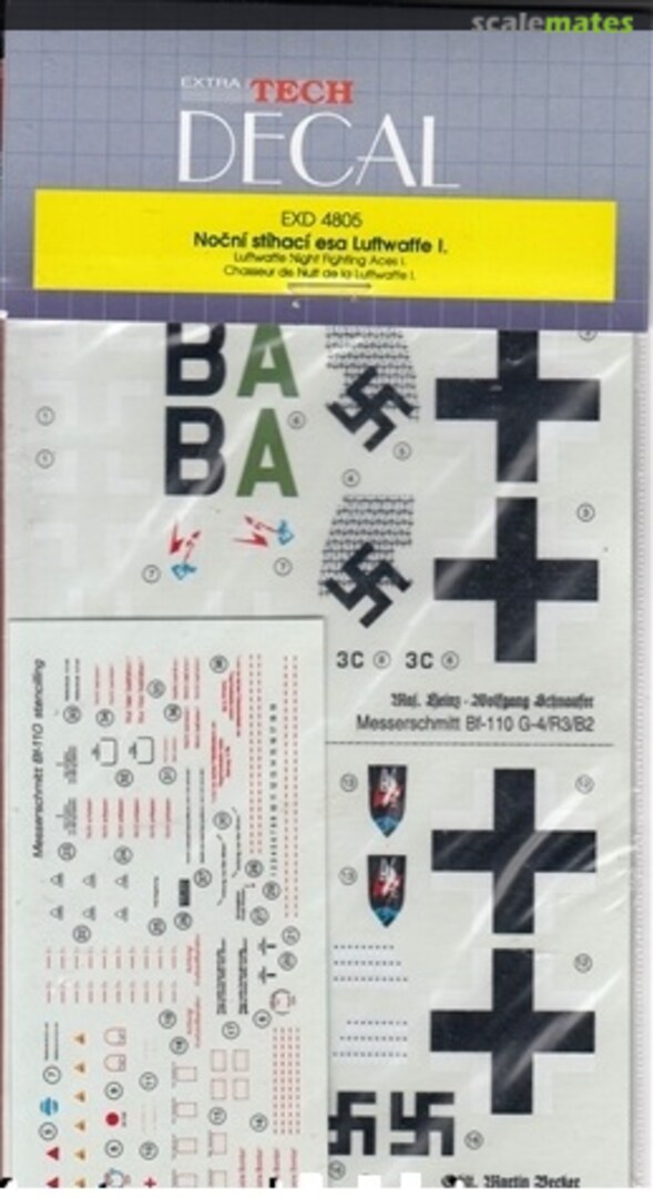 Boxart Luftwaffe nightfighter aces I 4805 Extratech Boxart Luftwaffe nightfighter aces I 4805 Extratech