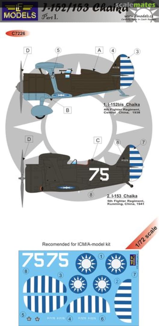 Boxart I-152/153 Chaika Part II C7226 LF Models Boxart I-152/153 Chaika Part II C7226 LF Models