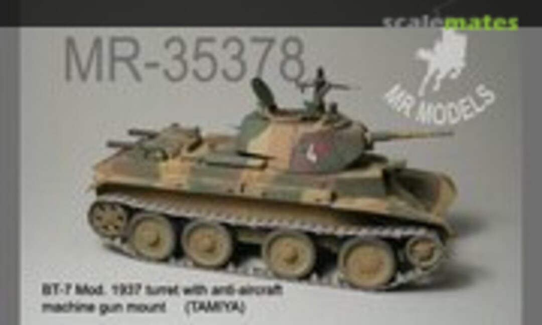 1:35 Turm BT-7 Modell 1937 mit Fla-MG Lafette -Tamiya- (MR Modellbau MR-35378) MR-35378
