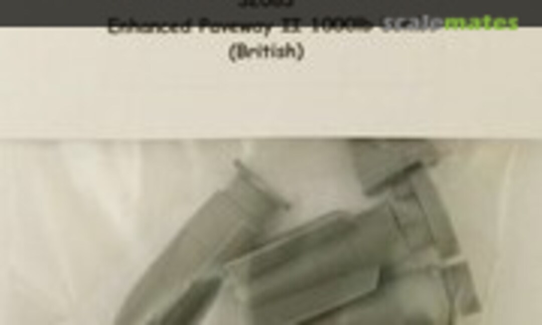 1:32 Enhanced Paveway II 1000lb Bombs (British) (AMS Resin 32083) 32083