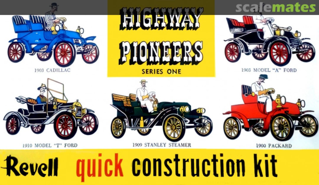 Boxart 1903 Cadillac H-35 Revell Boxart 1903 Cadillac H-35 Revell