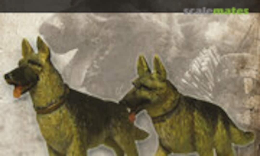 1:35 Schäferhunde, Guard Dogs (2pcs) (Armor35 ARM35110) ARM35110