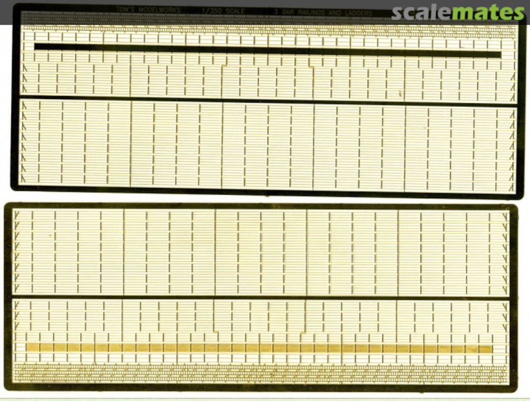 Boxart 3 Bar Railings & Ladders Set 3583 Tom's Modelworks Boxart 3 Bar Railings & Ladders Set 3583 Tom's Modelworks