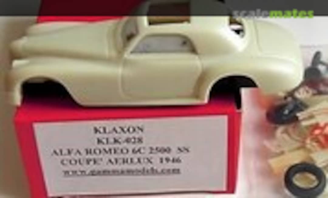 Alfa Romeo 6C 2500 SS Coupe Aerlux (Klaxon KLK28)