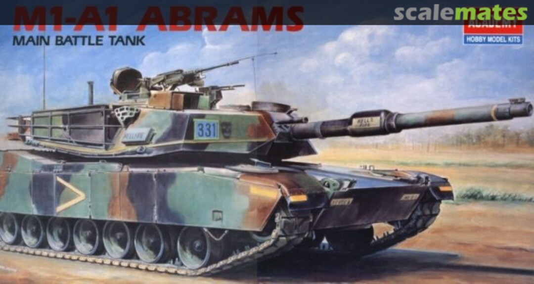 Boxart M1A1 Abrams 1345 Academy
